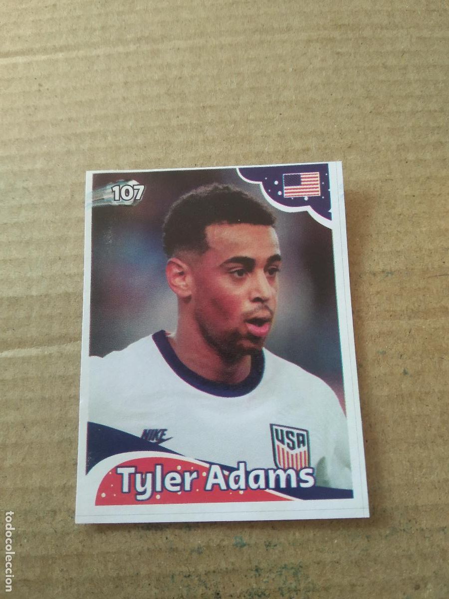 Cromos de f&uacute;tbol: 107 TYLER ADAMS ESTADOS UNIDOS USA CROMO FUTBOL MUNDIAL 2022 EDITADO EN BRASIL WORLD CUP