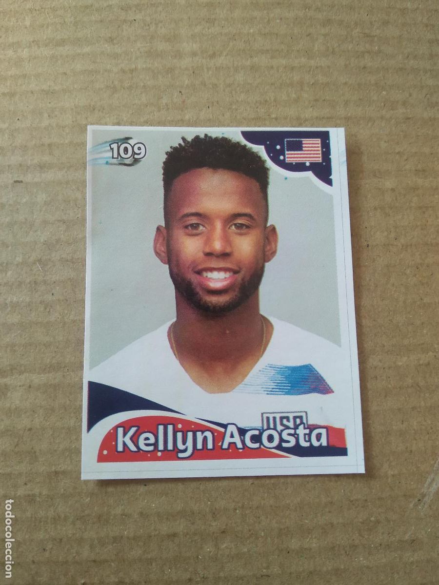 Cromos de f&uacute;tbol: 109 KELLYN ACOSTA ESTADOS UNIDOS USA CROMO FUTBOL MUNDIAL 2022 EDITADO EN BRASIL WORLD CUP