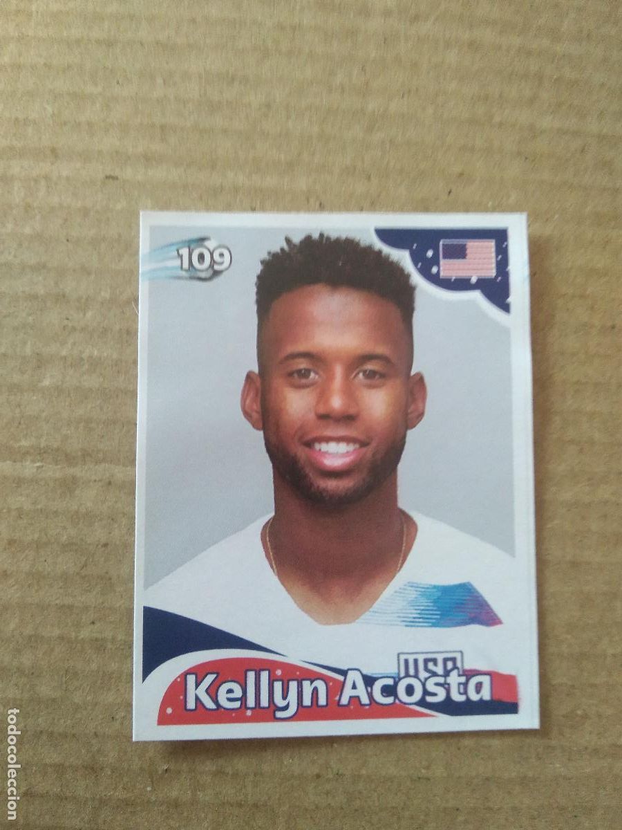 Cromos de f&uacute;tbol: 109 KELLYN ACOSTA ESTADOS UNIDOS USA CROMO FUTBOL MUNDIAL 2022 EDITADO EN BRASIL WORLD CUP