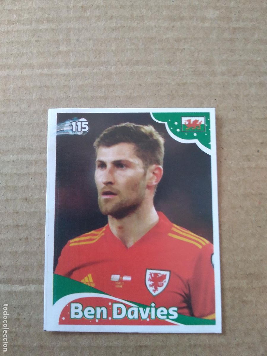 Cartes &agrave; collectionner de Football: 115 BEN DAVIES GALES WALES CROMO FUTBOL MUNDIAL 2022 EDITADO EN BRASIL WORLD CUP