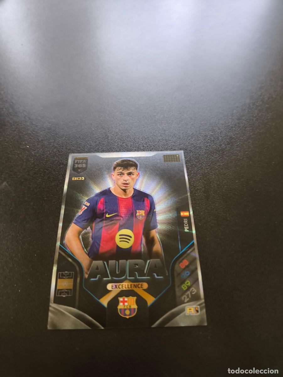 Figurine di Calcio: EXC33 Pedri BARCELONA AURA ADRENALYN PANINI FIFA EXCELLENCE 365 2026 NO LIGA ESTE