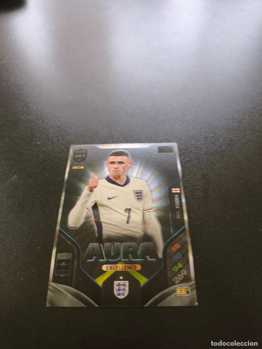Cromos de f&uacute;tbol: EXC38 Phil Foden INGLATERRA ENGLAND AURA ADRENALYN PANINI FIFA EXCELLENCE 365 2026 NO LIGA ESTE