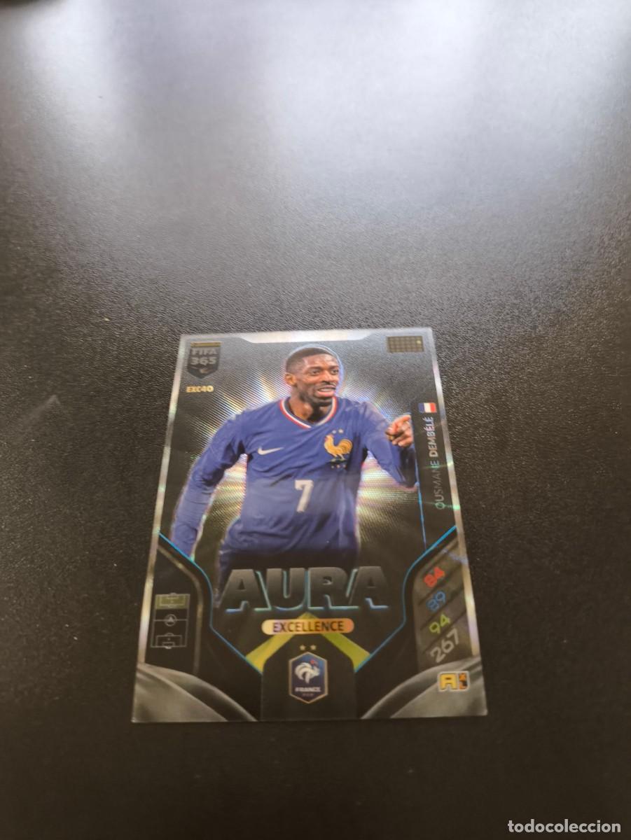Cromos de f&uacute;tbol: EXC40 Ousmane Demb&eacute;l&eacute; FRANCIA FRANCE AURA ADRENALYN PANINI FIFA EXCELLENCE 365 2026 NO LIGA ESTE