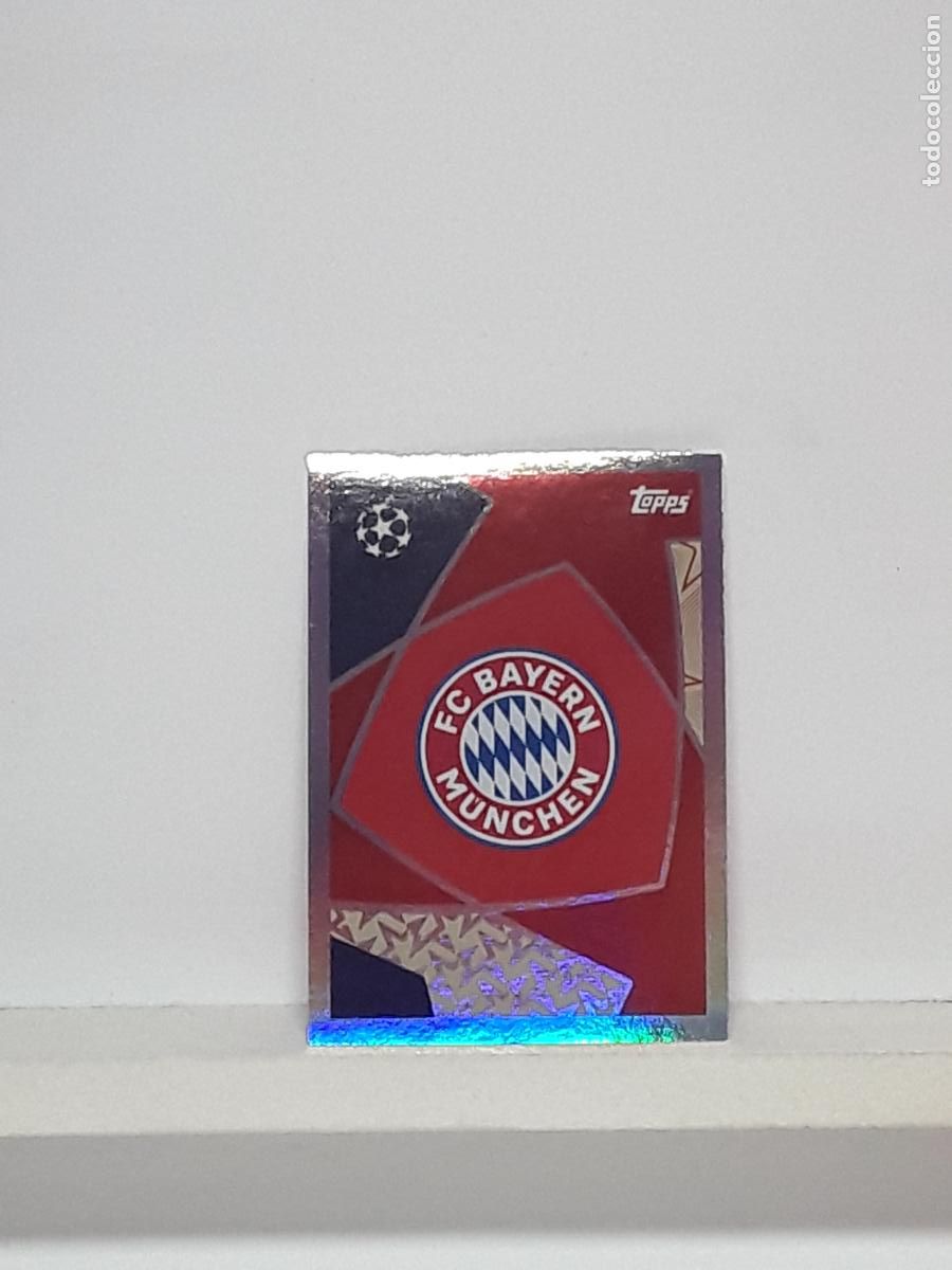 Cromos de f&uacute;tbol: CHAMPIONS STICKER 2025 2026 25 26 ALBUM TOPPS LEAGUE N 196 BAYERN MUNCHEN ESCUDO LOGO