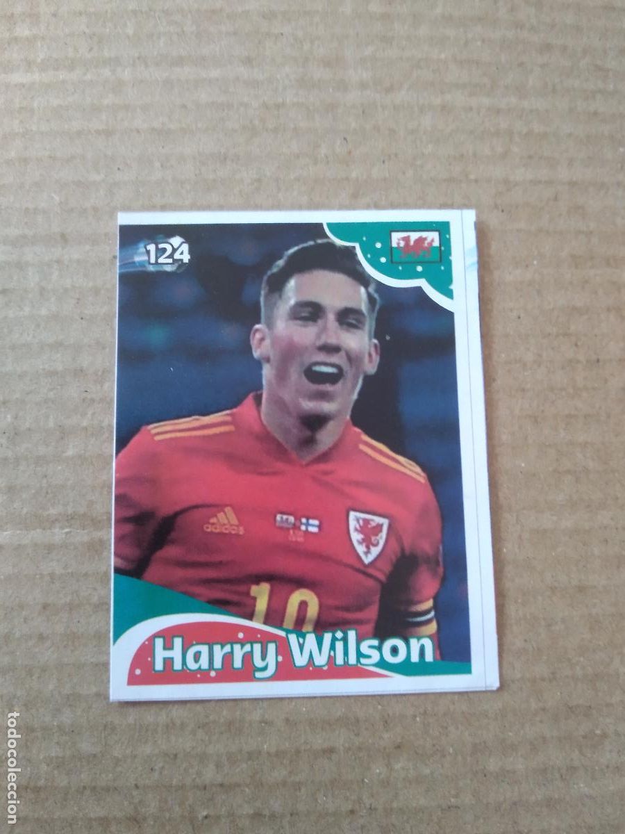 Cromos de f&uacute;tbol: 124 HARRY WILSON GALES WALES CROMO FUTBOL MUNDIAL 2022 EDITADO EN BRASIL WORLD CUP