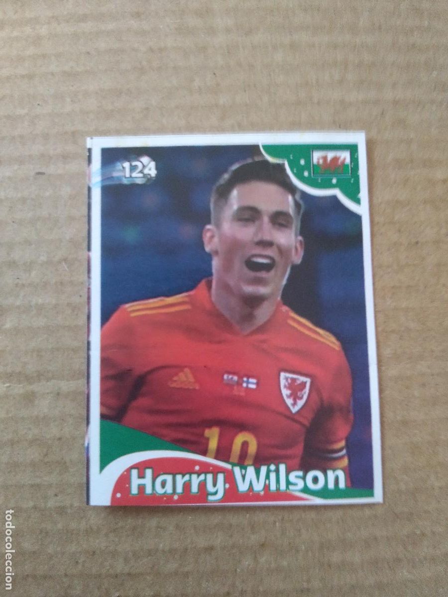 Cromos de f&uacute;tbol: 124 HARRY WILSON GALES WALES CROMO FUTBOL MUNDIAL 2022 EDITADO EN BRASIL WORLD CUP