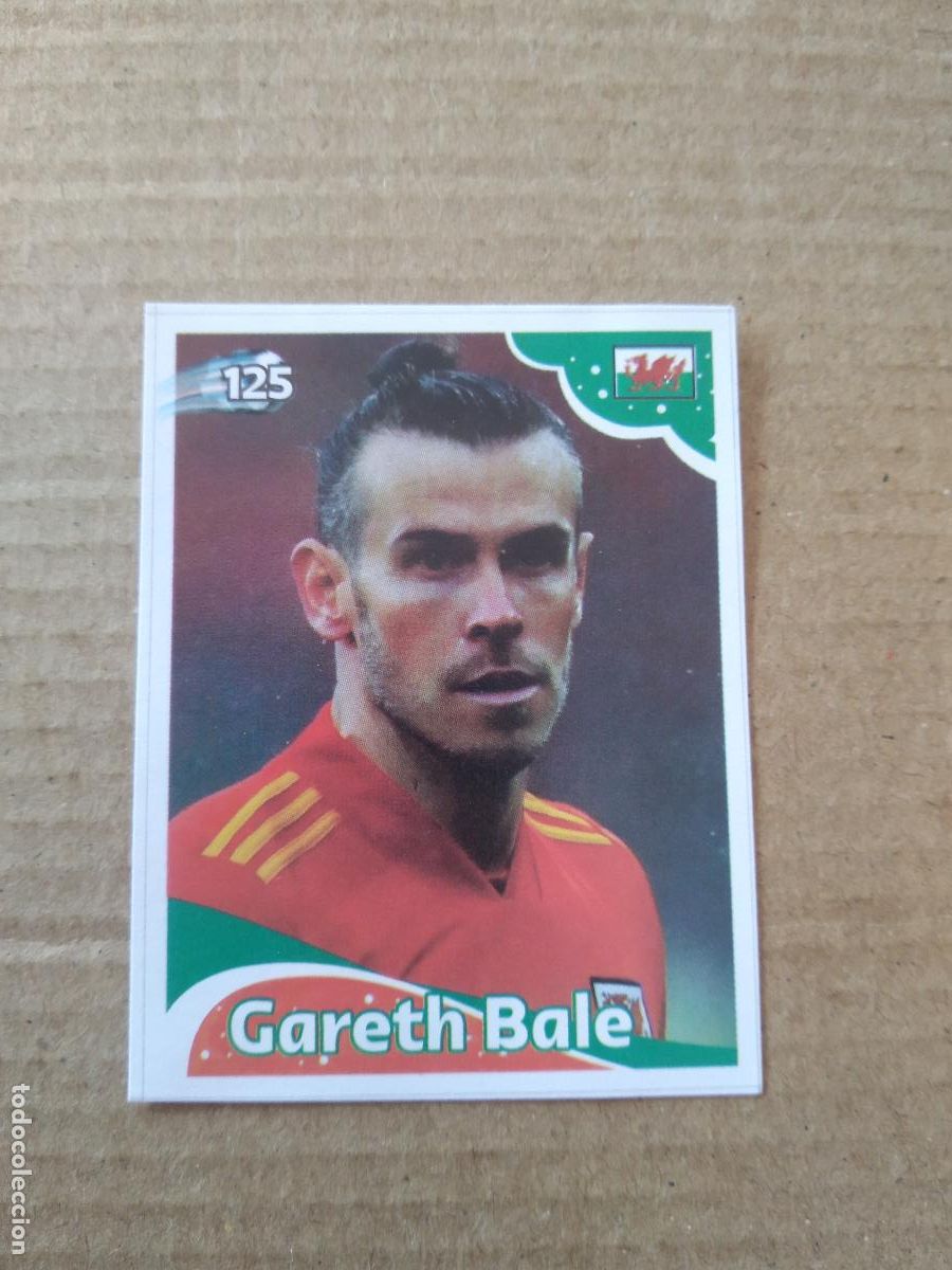 Cromos de f&uacute;tbol: 125 GARETH BALE GALES WALES CROMO FUTBOL MUNDIAL 2022 EDITADO EN BRASIL WORLD CUP