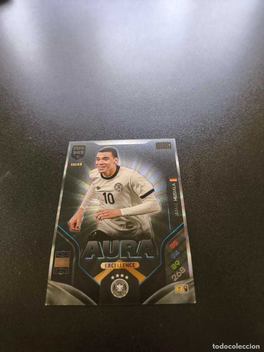 Cromos de f&uacute;tbol: EXC42 Jamal Musiala ALEMANIA GERMANY AURA ADRENALYN PANINI FIFA EXCELLENCE 365 2026 NO LIGA ESTE