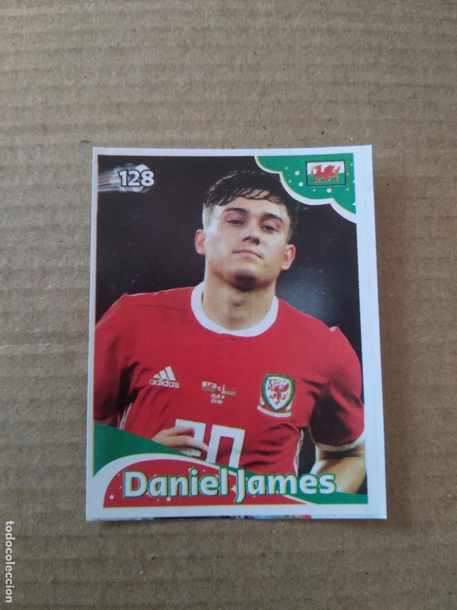Cromos de f&uacute;tbol: 128 DANIEL JAMES GALES WALES CROMO FUTBOL MUNDIAL 2022 EDITADO EN BRASIL WORLD CUP