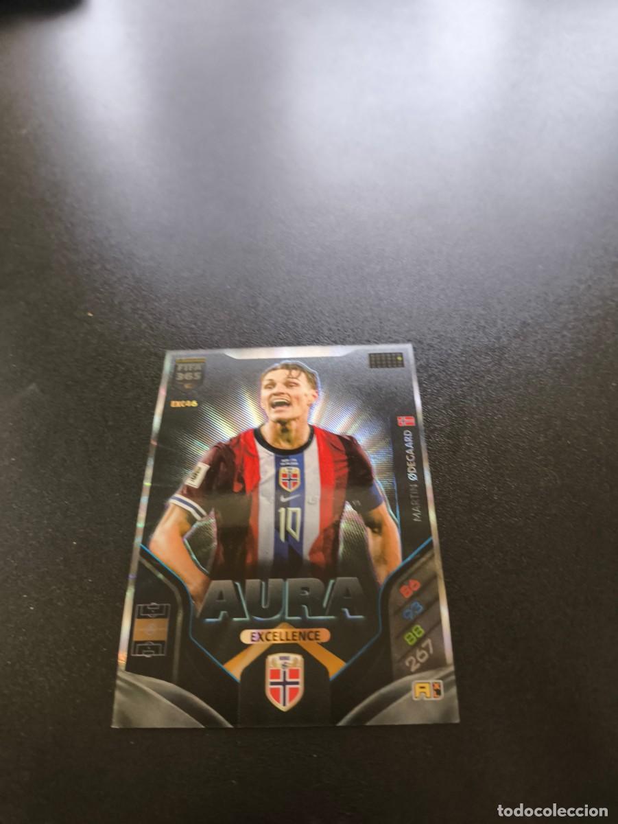 Cromos de f&uacute;tbol: EXC46 Martin &Oslash;degaard NORUEGA NORWAY AURA ADRENALYN PANINI FIFA EXCELLENCE 365 2026 NO LIGA ESTE
