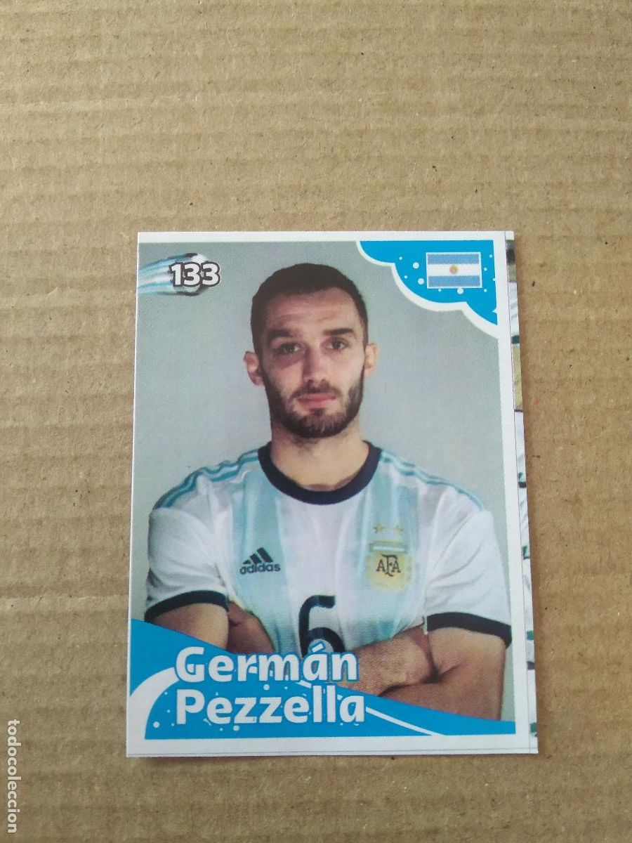 Cromos de f&uacute;tbol: 133 GERMAN PEZZELLA ARGENTINA CROMO FUTBOL MUNDIAL 2022 EDITADO EN BRASIL WORLD CUP