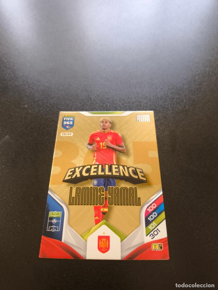 Cromos de f&uacute;tbol: EXC49 LAMINE YAMAL ESPA&Ntilde;A EDICION LIMITADA ADRENALYN PANINI FIFA EXCELLENCE 365 2026 NO LIGA ESTE
