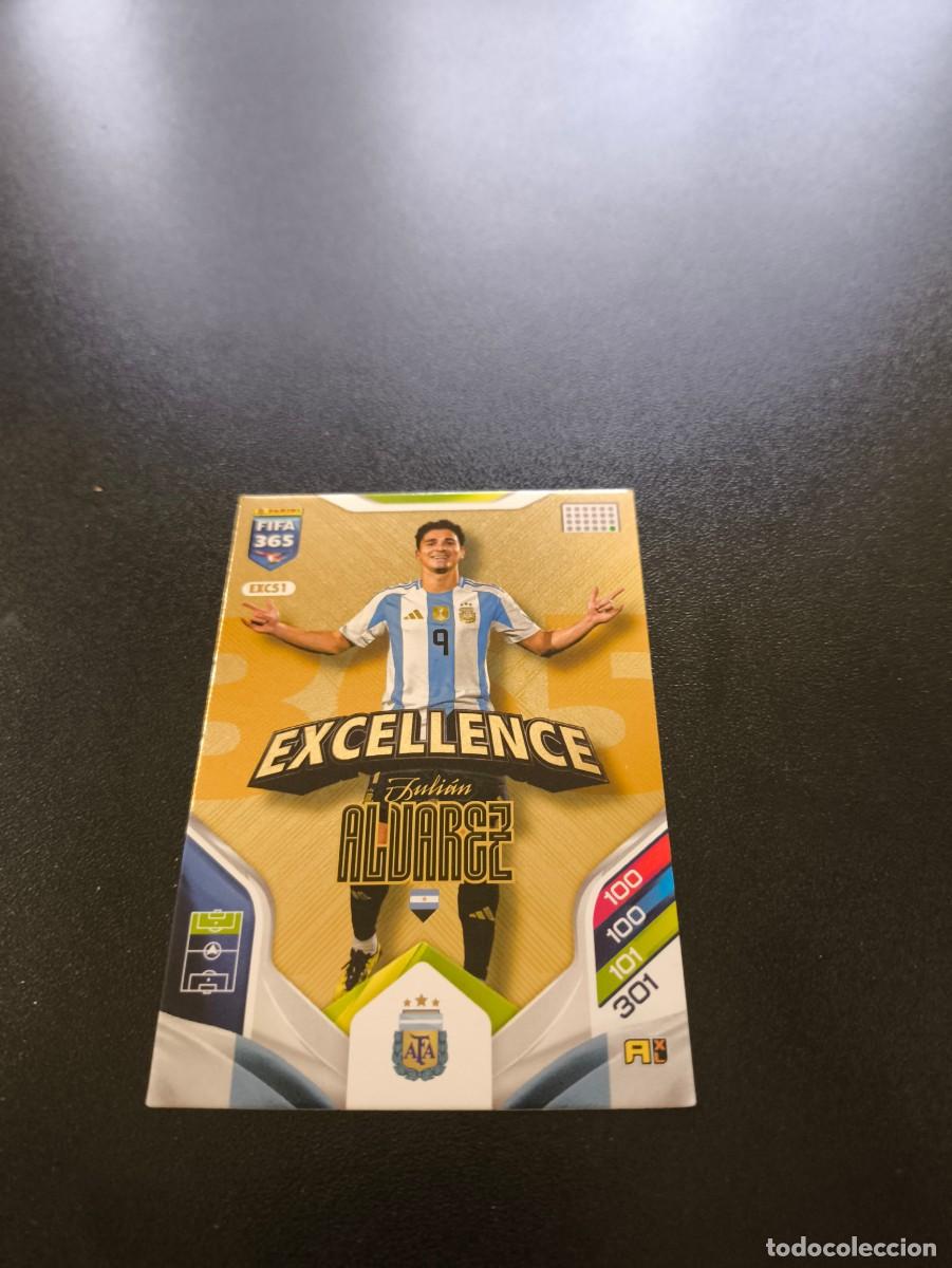 Figurine di Calcio: EXC51 Juli&aacute;n Alvarez ARGENTINA LIMITADA ADRENALYN PANINI FIFA EXCELLENCE 365 2026 NO LIGA ESTE