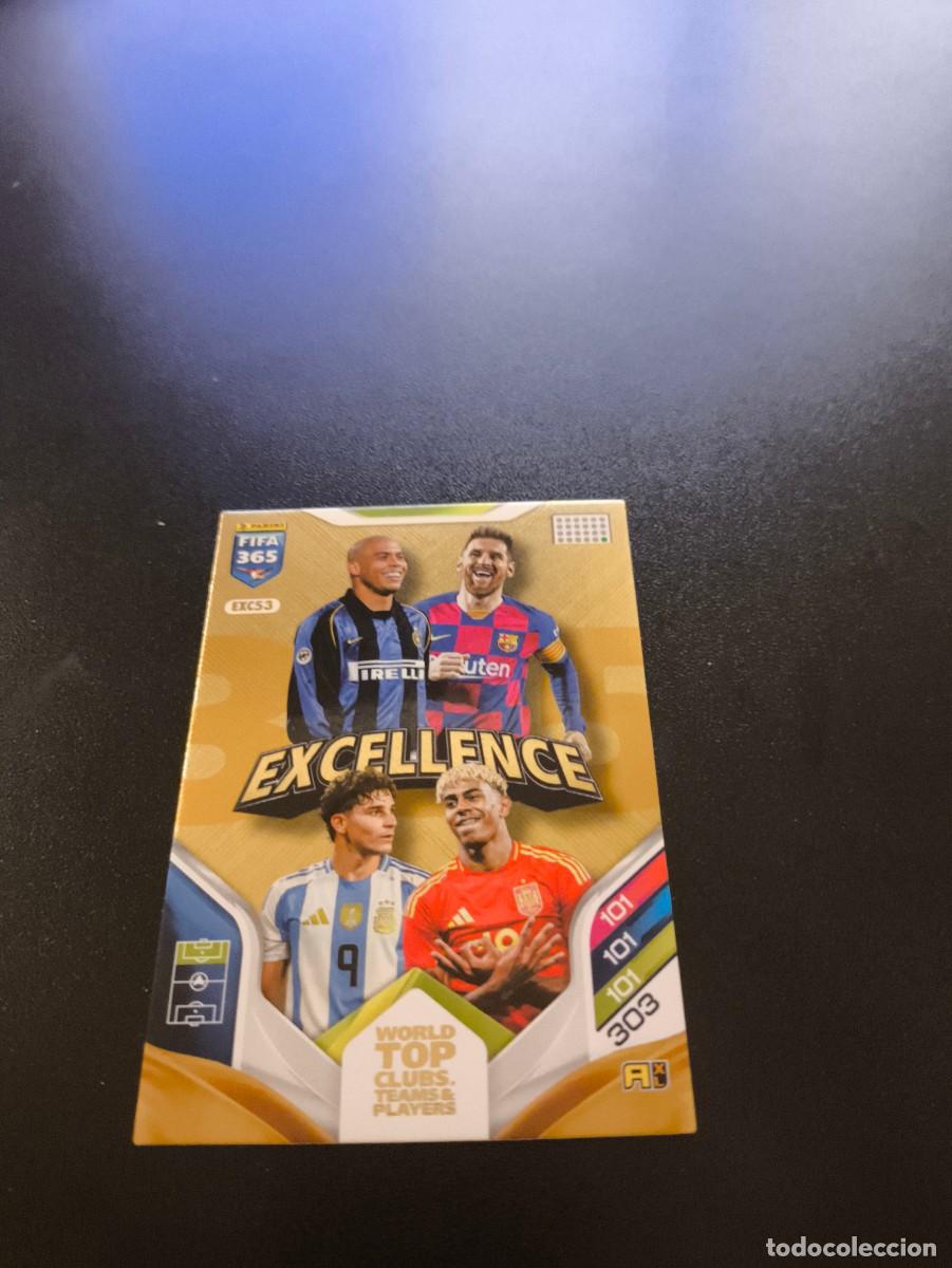Figurine di Calcio: EXC53 LAMINE YAMAL RONALDO MESSI JULIAN ADRENALYN PANINI FIFA EXCELLENCE 365 2026 NO LIGA ESTE