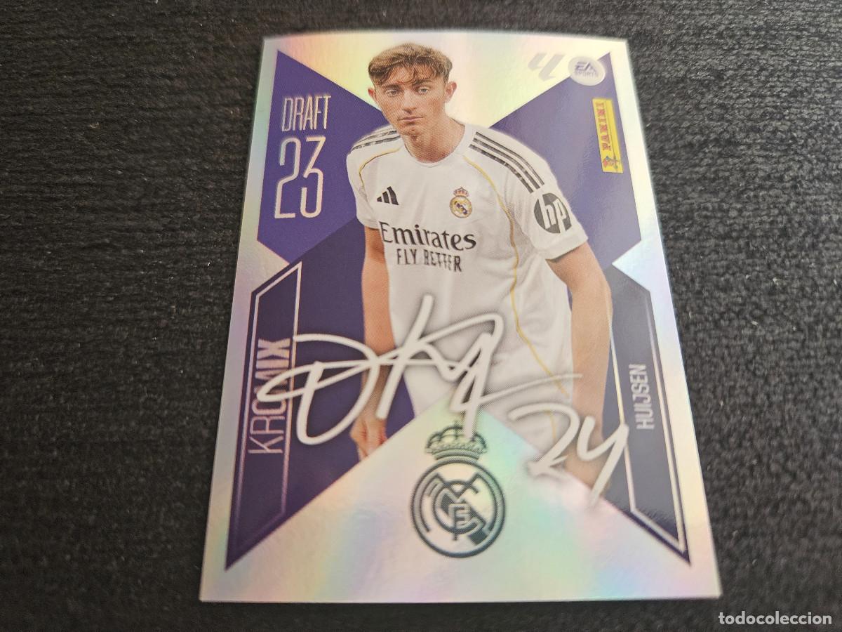 Cartes &agrave; collectionner de Football: LIGA ESTE 2026 2027 26 27 HUIJSEN REAL MADRID DRAFT KROMIX 23 N&ordm; 10