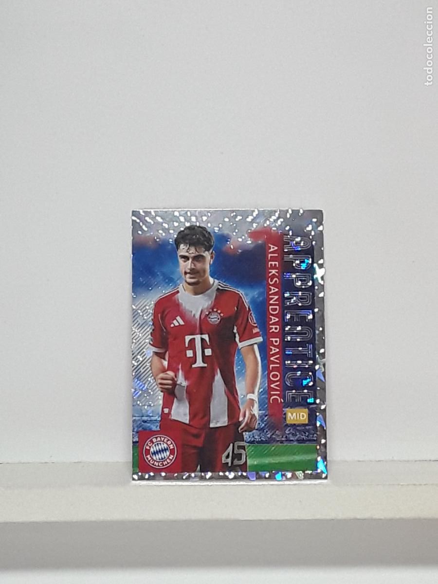 Cartes &agrave; collectionner de Football: CHAMPIONS STICKER 2025 2026 25 26 ALBUM TOPPS LEAGUE N 203 BAYERN MUNCHEN ALEKSANDAR PAVLOVIC