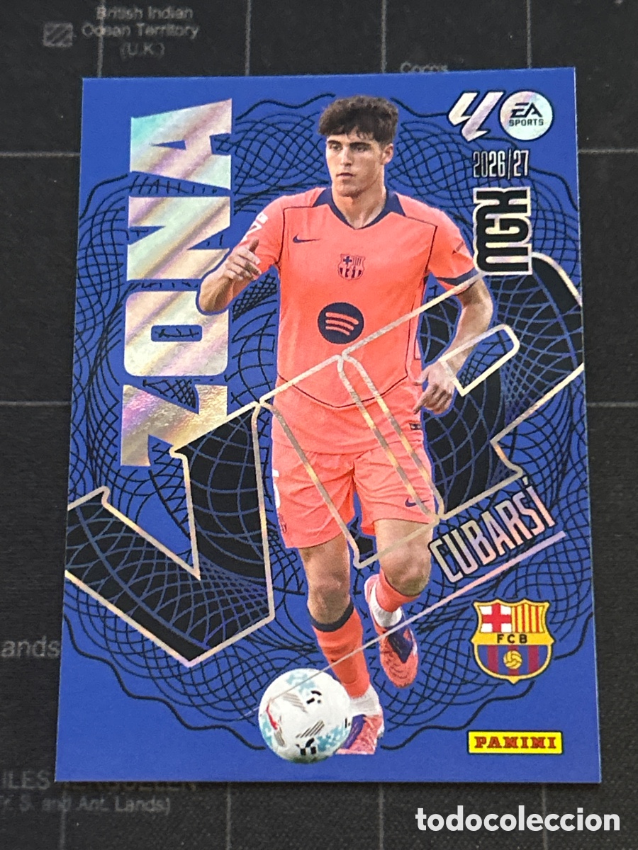 Cartes &agrave; collectionner de Football: 391 CUBARSI (BARCELONA) ZONA VIP PANINI MEGACRACKS 2026 2027 26 27