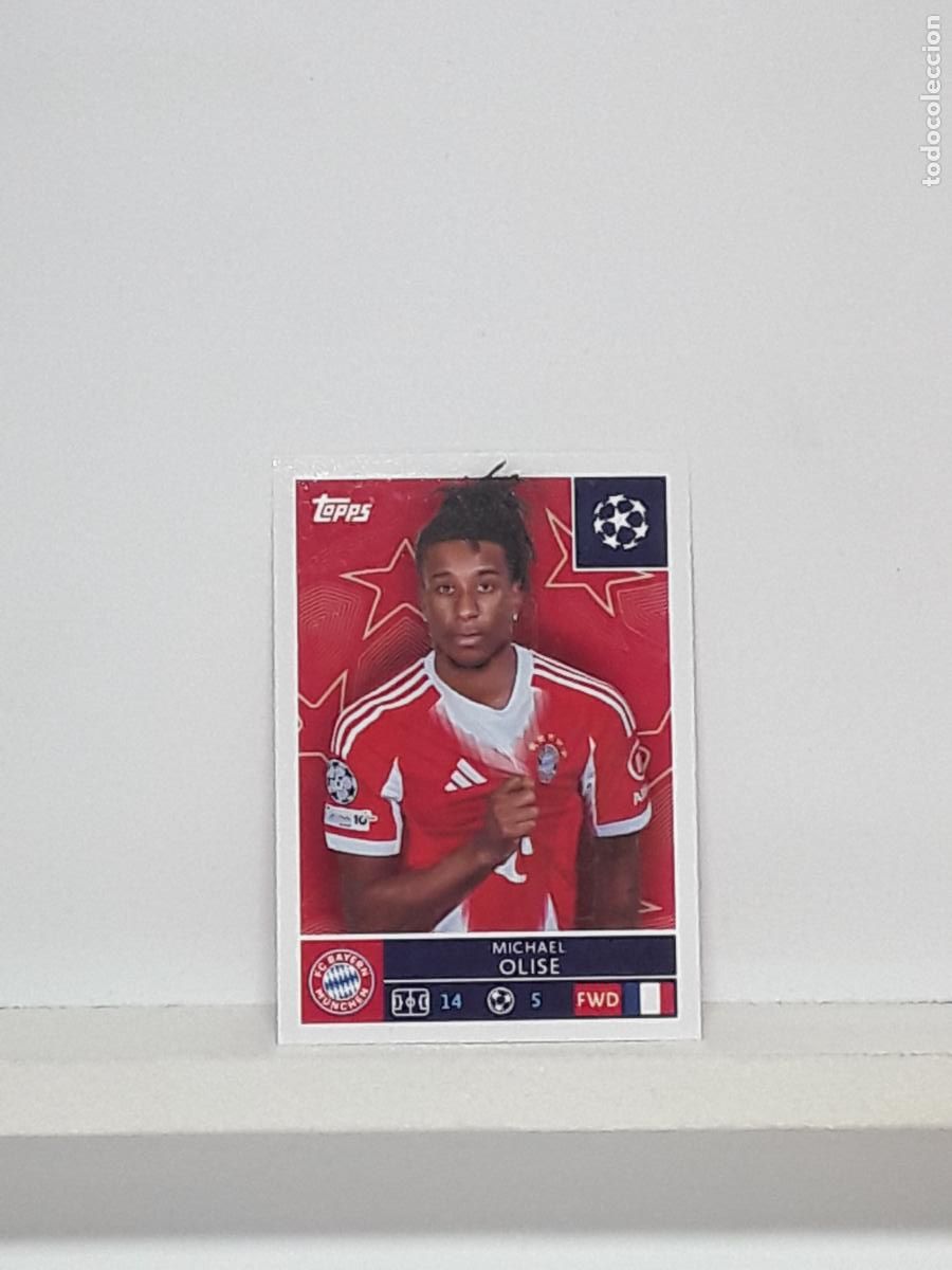 Cartes &agrave; collectionner de Football: CHAMPIONS STICKER 2025 2026 25 26 ALBUM TOPPS LEAGUE N 209 BAYERN MUNCHEN MICHAEL OLISE