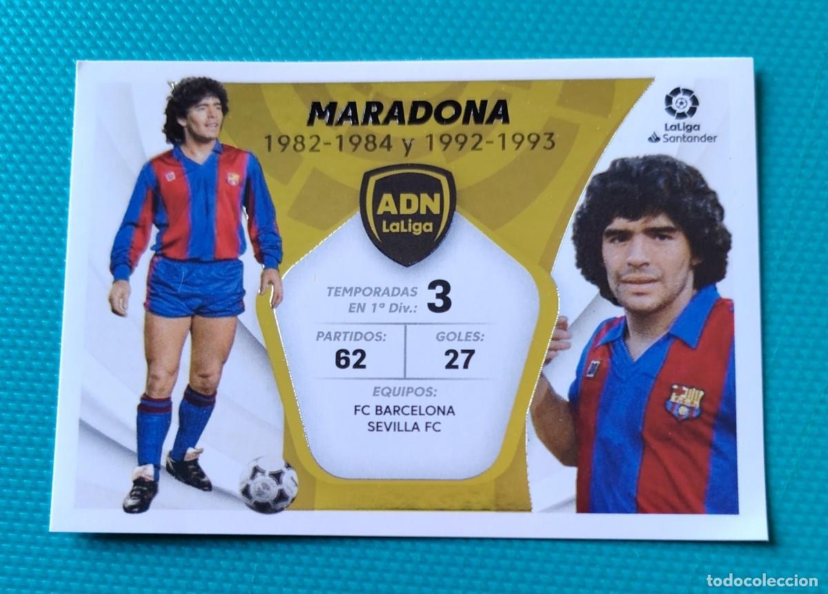 Cartes &agrave; collectionner de Football: CROMO DE MARADONA - ADN - LIGA 2021 / 22 - PANINI - NUEVO - 263WIK