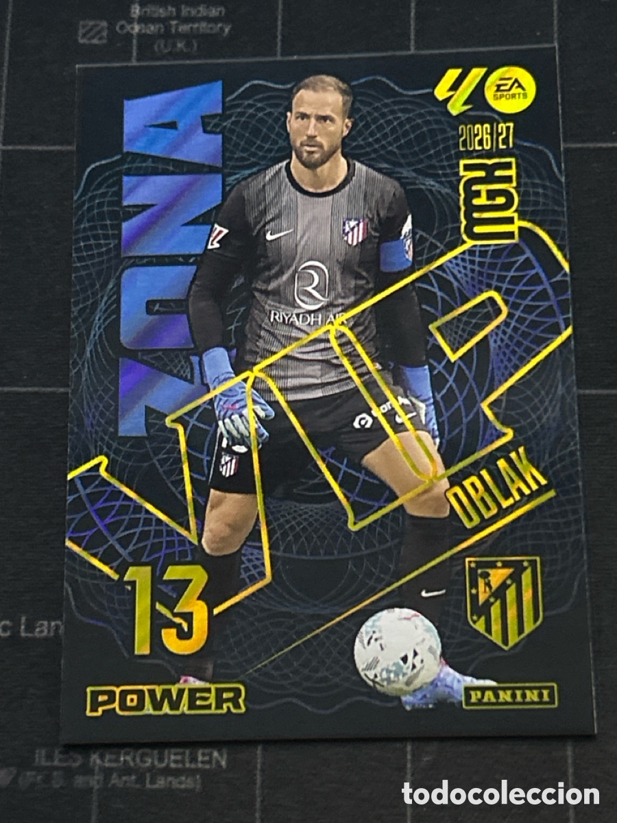 Cartes &agrave; collectionner de Football: P403 403 OBLAK (ATLETICO MADRID) ZONA VIP POWER PANINI MEGACRACKS 2026 2027 26 27