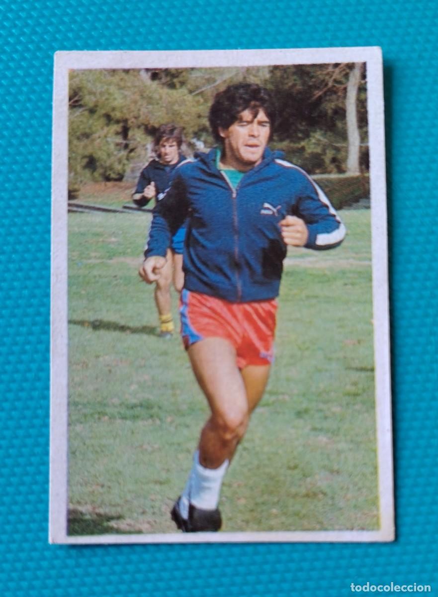 Cromos de f&uacute;tbol: CROMO DE MARADONA - LIGA 1984 / 85 - CROMO ESPORT - CASI NUEVO - 421WON