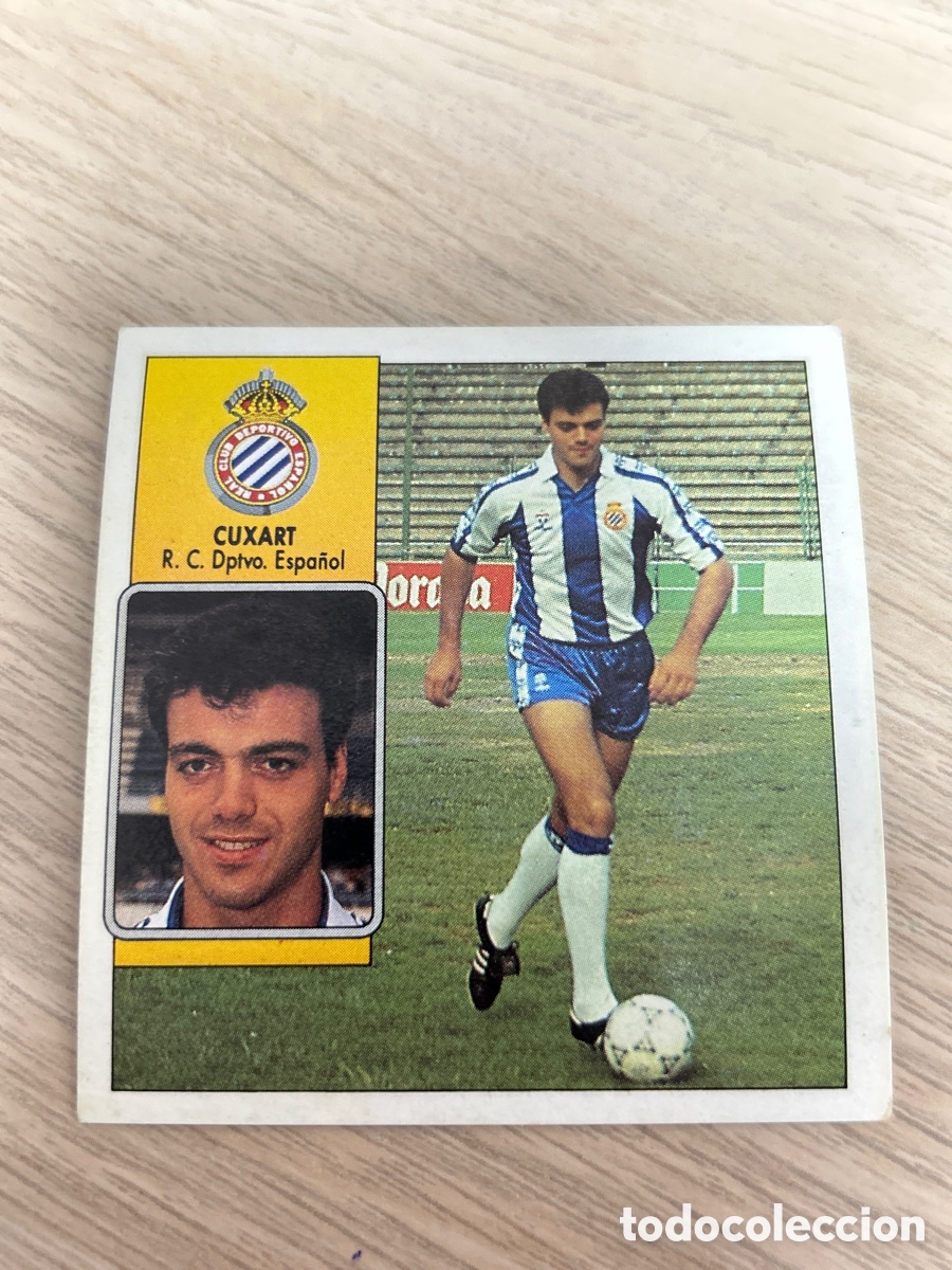 Cromos de f&uacute;tbol: CUXART ESPANYOL LIGA ESTE 1992 1993 92 93 NUNCA PEGADO SIN PEGAR