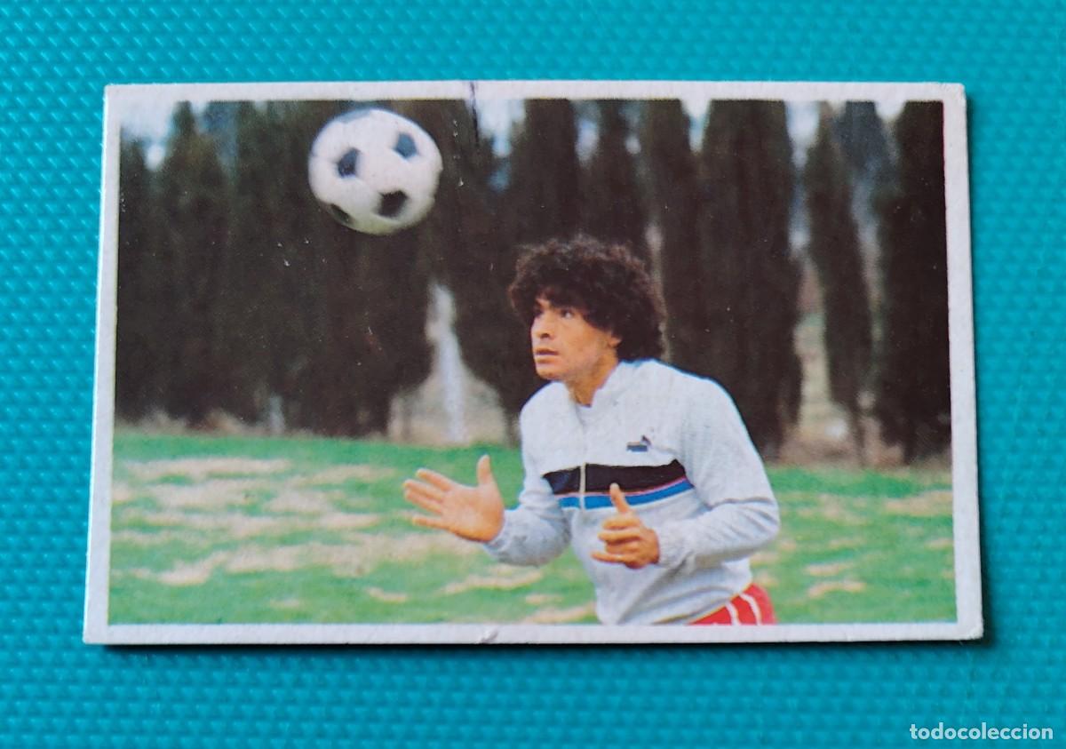 Cromos de f&uacute;tbol: CROMO DE MARADONA - LIGA 1984 / 85 - CROMO ESPORT - CASI NUEVO - 353WXX