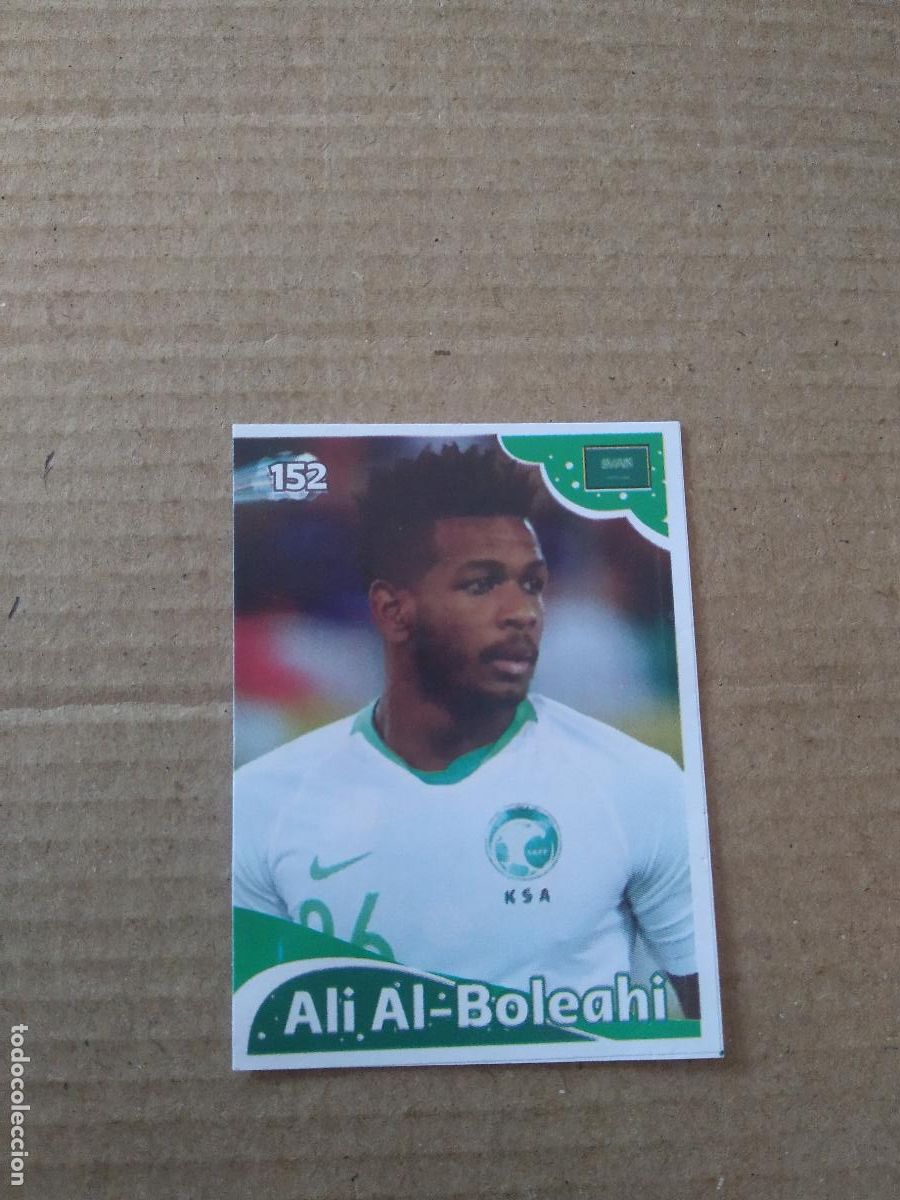 Cromos de f&uacute;tbol: 152 ALI AL-BOLEAHI ARABIA SAUDITA CROMO FUTBOL MUNDIAL 2022 EDITADO EN BRASIL WORLD CUP