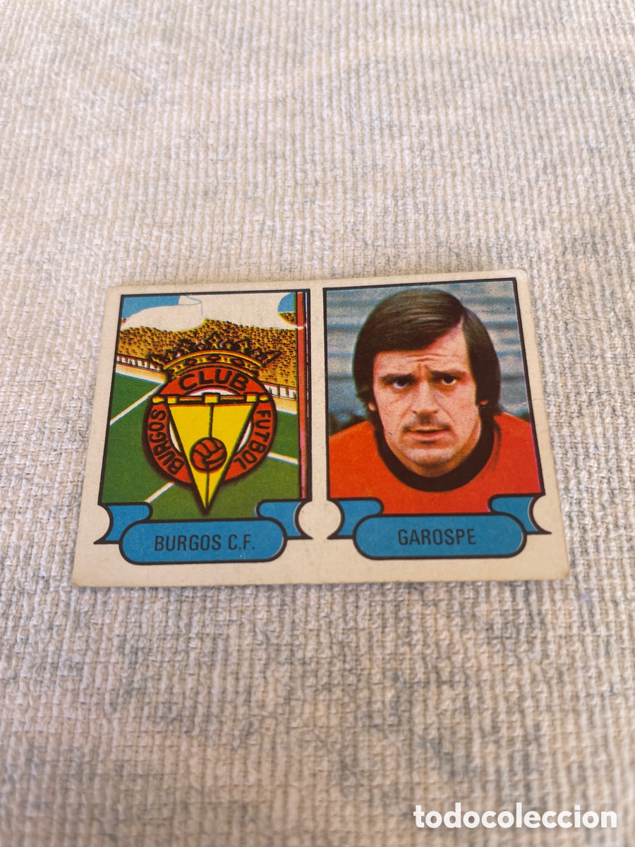Cromos de f&uacute;tbol: FUTBOL 1978-79 cromo 19 ESCUDO BURGOS C.F.-GAROSPE Nuevo