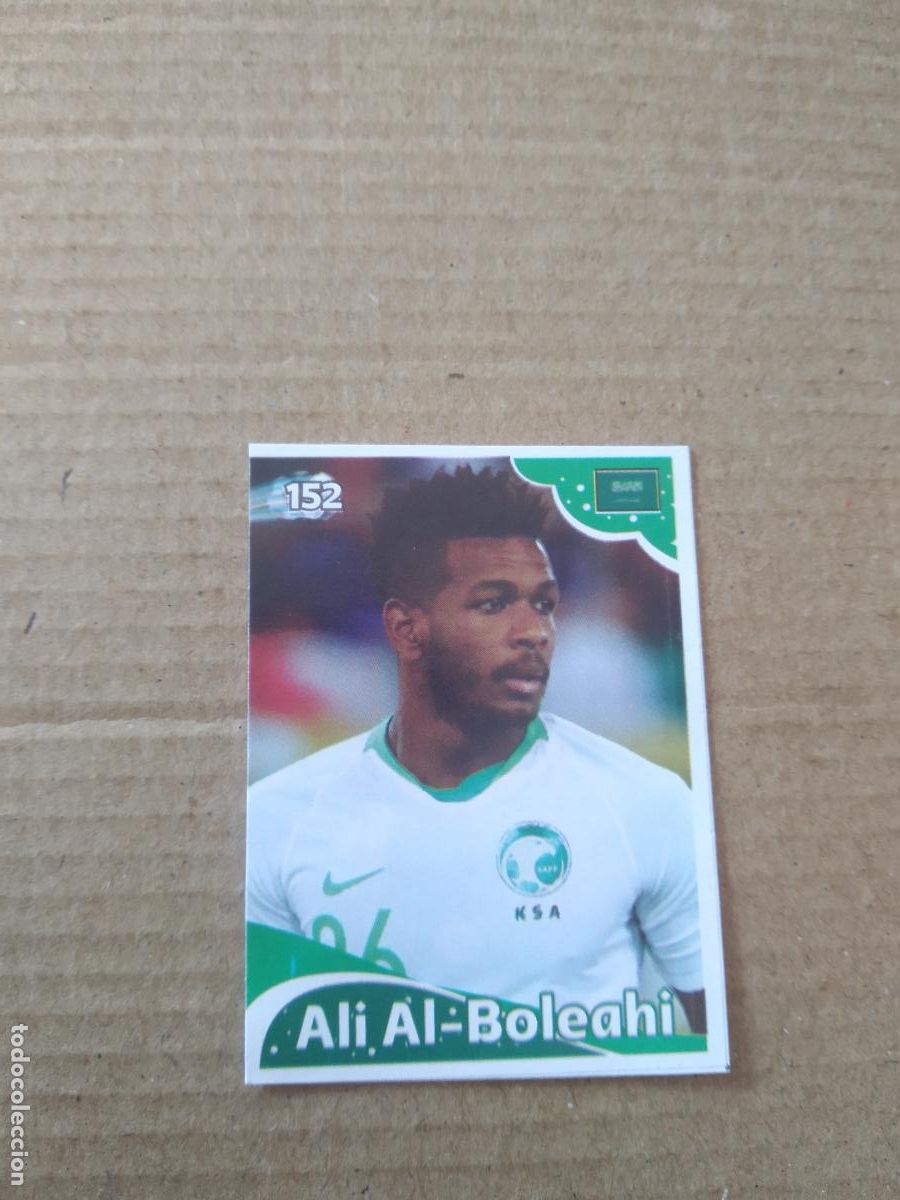 Cromos de f&uacute;tbol: 152 ALI AL-BOLEAHI ARABIA SAUDITA CROMO FUTBOL MUNDIAL 2022 EDITADO EN BRASIL WORLD CUP