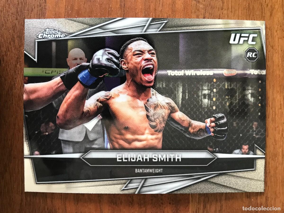 Cromos de f&uacute;tbol: ELIJAH SMITH - BANTAMWEIGHT - ROOKIE CARD - TOPPS CHROME UFC 2026 26