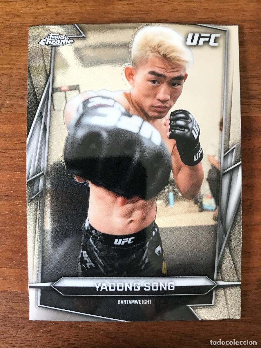 Cromos de f&uacute;tbol: YADONG SONG - BANTAMWEIGHT - TOPPS CHROME UFC 2026 26