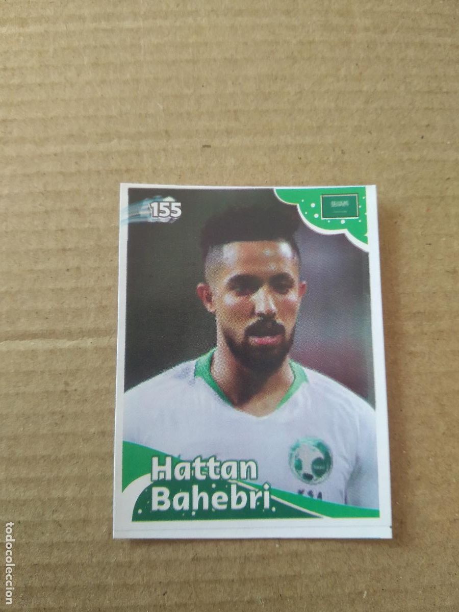 Cromos de f&uacute;tbol: 155 HATTAN BAHEBRI ARABIA SAUDITA CROMO FUTBOL MUNDIAL 2022 EDITADO EN BRASIL WORLD CUP