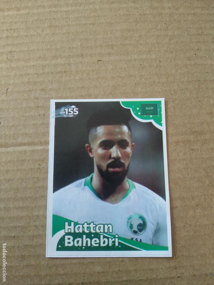 Cromos de f&uacute;tbol: 155 HATTAN BAHEBRI ARABIA SAUDITA CROMO FUTBOL MUNDIAL 2022 EDITADO EN BRASIL WORLD CUP