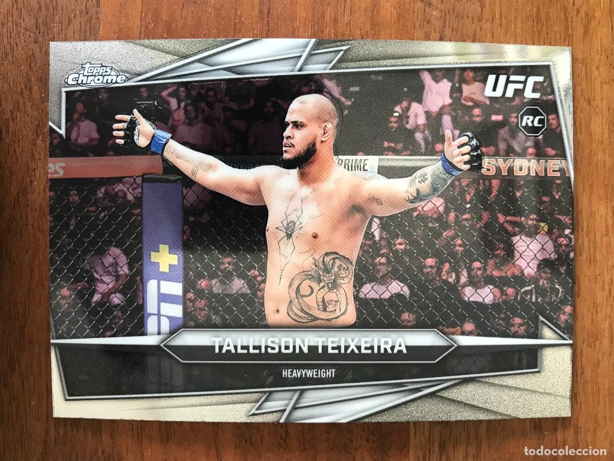 Cromos de f&uacute;tbol: TALLISON TEIXEIRA - HEAVYWEIGHT - ROOKIE CARD - TOPPS CHROME UFC 2026 26