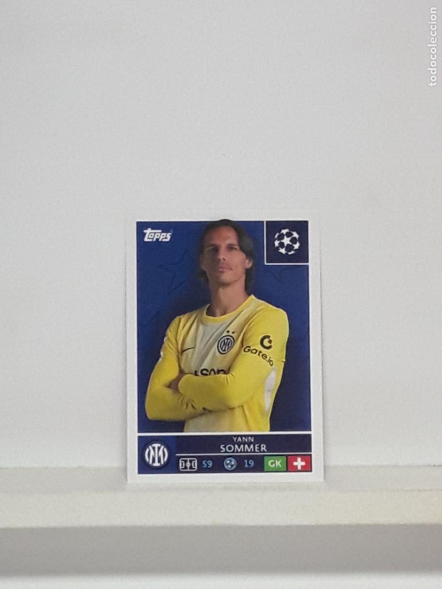 Cromos de f&uacute;tbol: CHAMPIONS STICKER 2025 2026 25 26 ALBUM TOPPS LEAGUE N 212 INTER MILAN YANN SOMMER