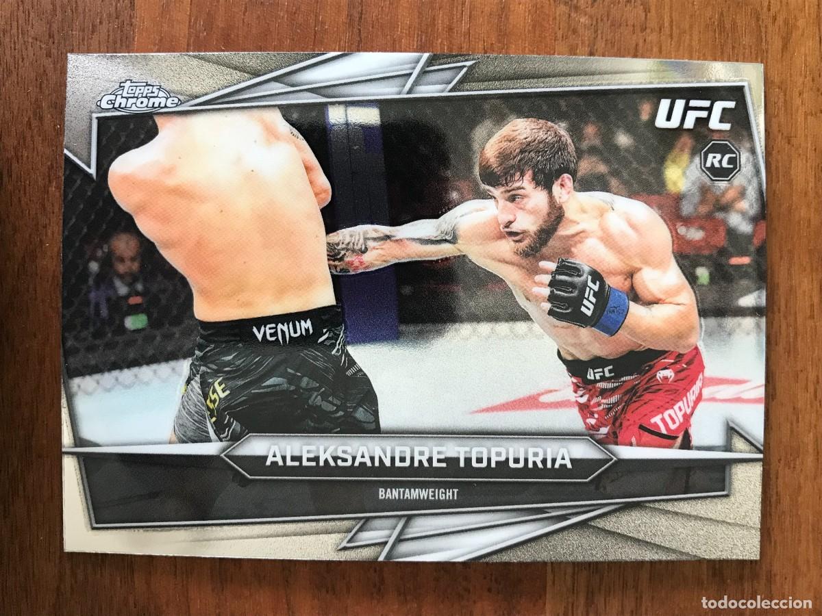 Cromos de f&uacute;tbol: ALEKSANDRE TOPURIA - BANTAMWEIGHT - ROOKIE CARD - TOPPS CHROME UFC 2026 26
