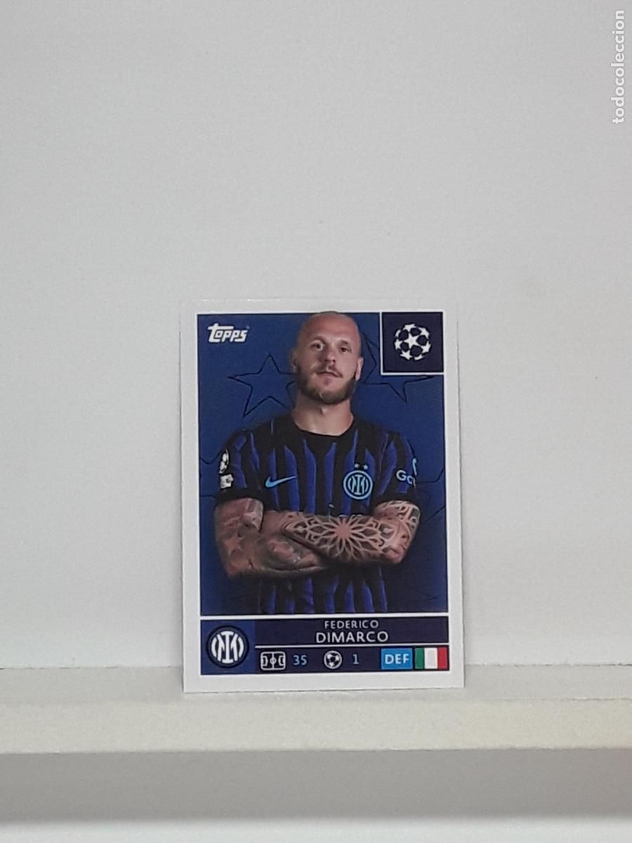Cromos de f&uacute;tbol: CHAMPIONS STICKER 2025 2026 25 26 ALBUM TOPPS LEAGUE N 215 INTER MILAN FEDERICO DIMARCO
