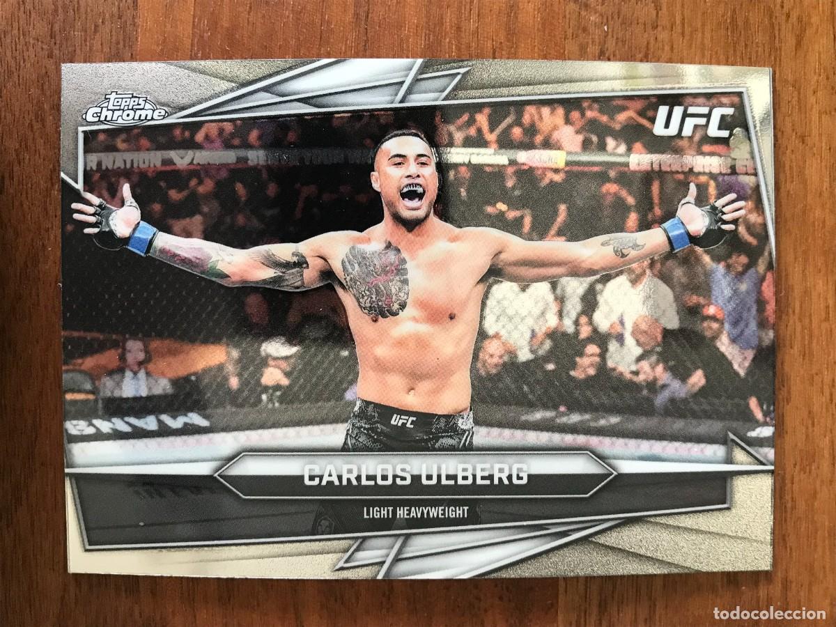 Cromos de f&uacute;tbol: CARLOS ULBERG - LIGHT HEAVYWEIGHT - TOPPS CHROME UFC 2026 26