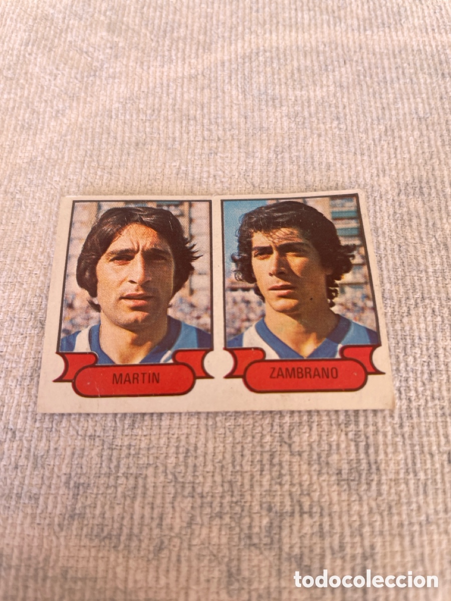 Cromos de f&uacute;tbol: FUTBOL 1978-79 cromo 48 MARTIN-ZAMBRANO Despegado