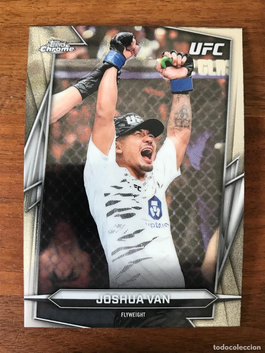 Cromos de f&uacute;tbol: JOSHUA VAN - FLYWEIGHT - TOPPS CHROME UFC 2026 26