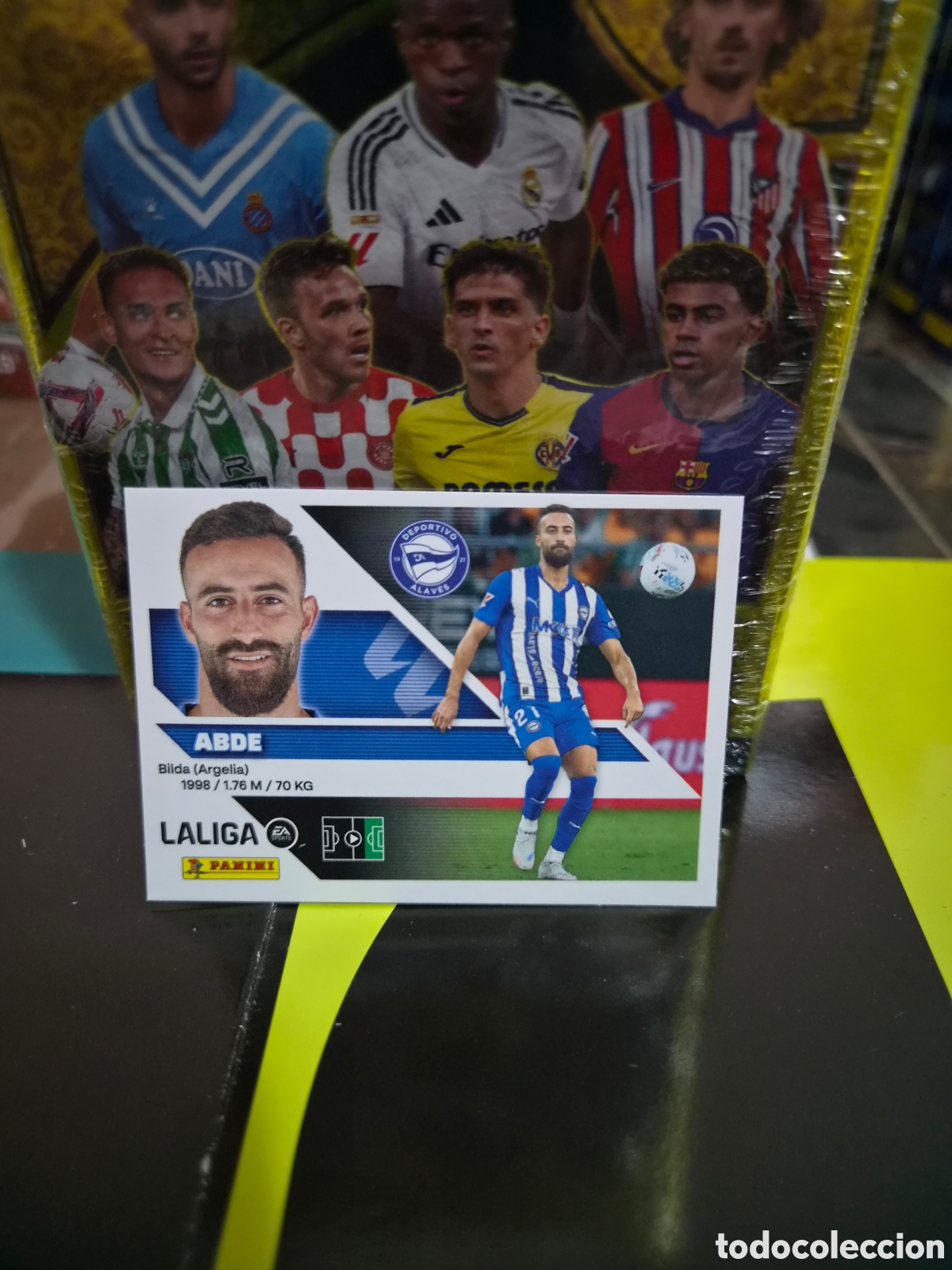Cromos de f&uacute;tbol: N&deg;18A Alaves Abde Liga Este 26/27
