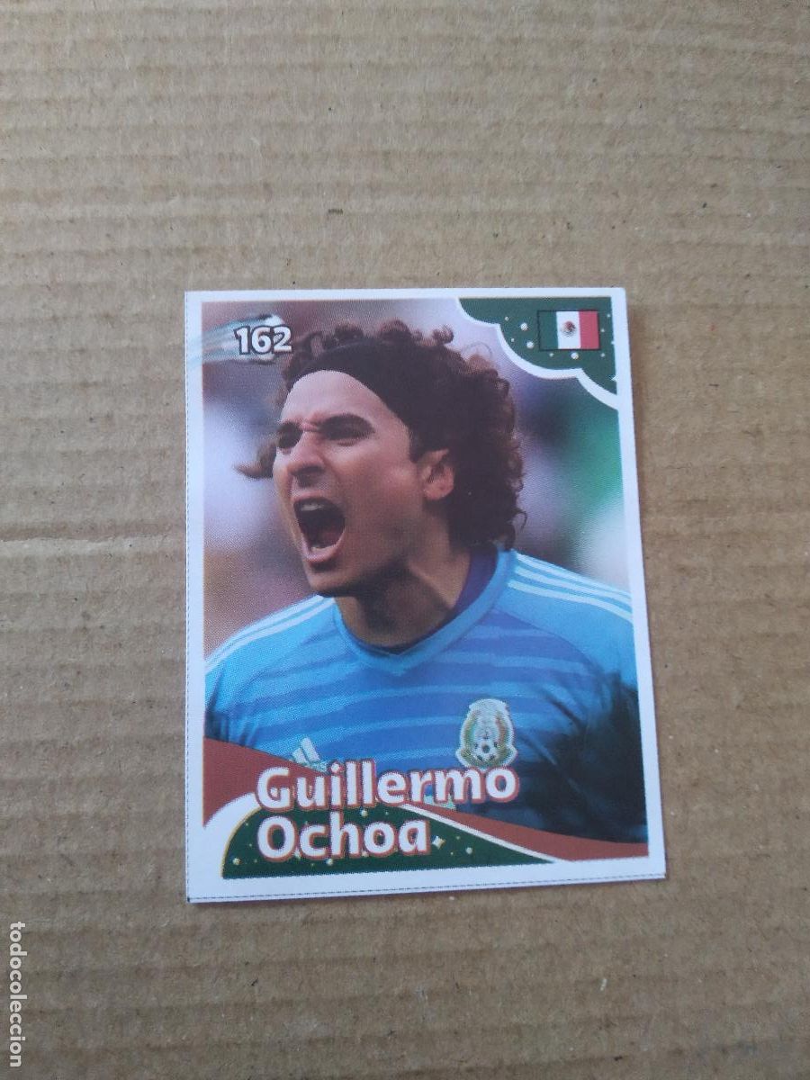 Cromos de f&uacute;tbol: 162 GUILLERMO OCHOA MEXICO CROMO FUTBOL MUNDIAL 2022 EDITADO EN BRASIL WORLD CUP