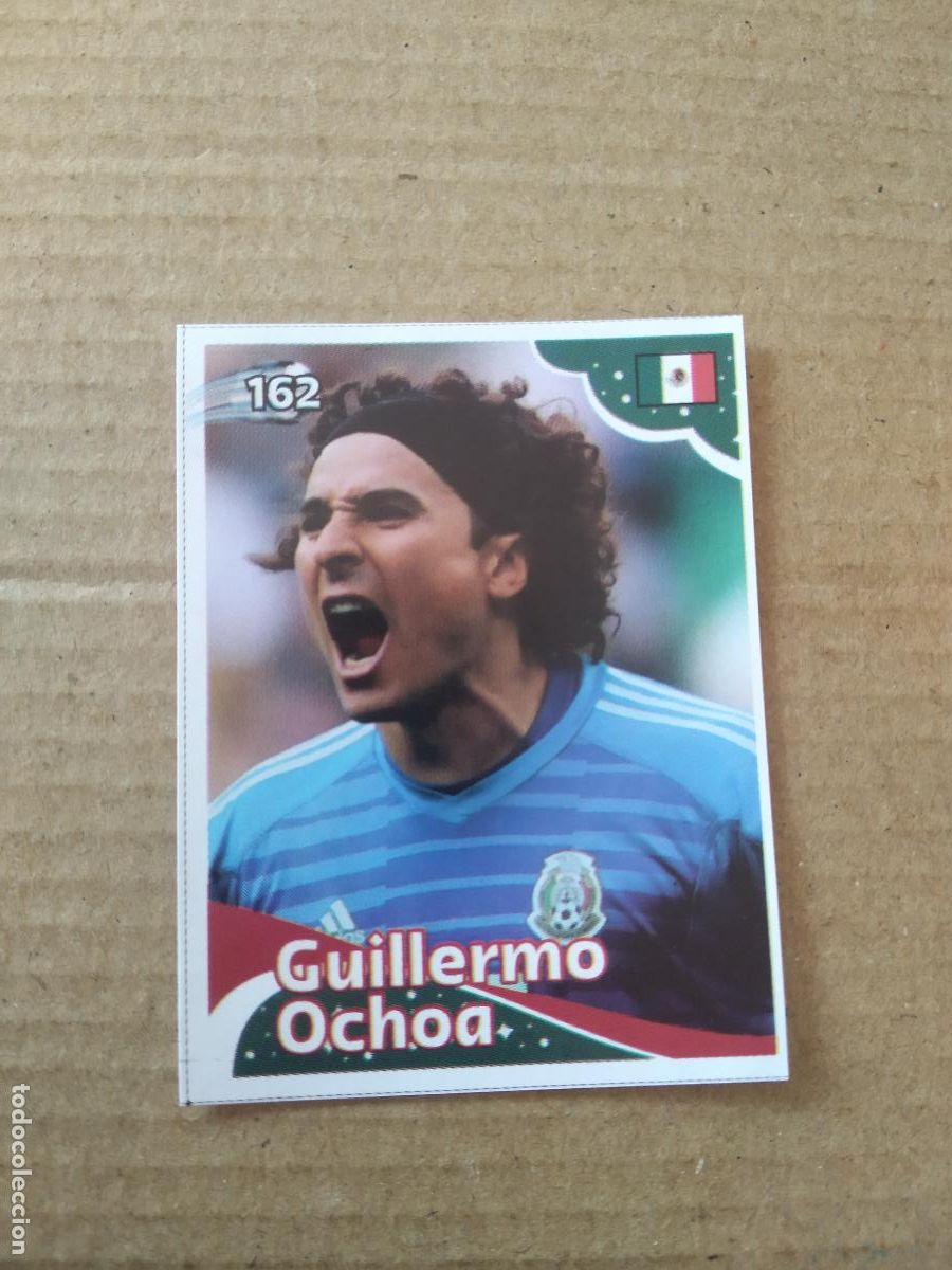 Cromos de f&uacute;tbol: 162 GUILLERMO OCHOA MEXICO CROMO FUTBOL MUNDIAL 2022 EDITADO EN BRASIL WORLD CUP