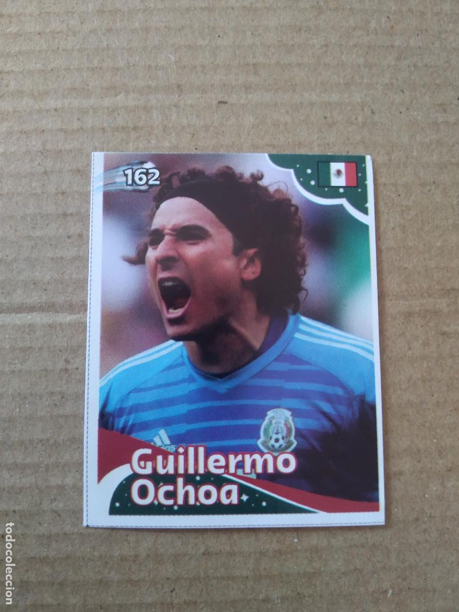 Figurine di Calcio: 162 GUILLERMO OCHOA MEXICO CROMO FUTBOL MUNDIAL 2022 EDITADO EN BRASIL WORLD CUP