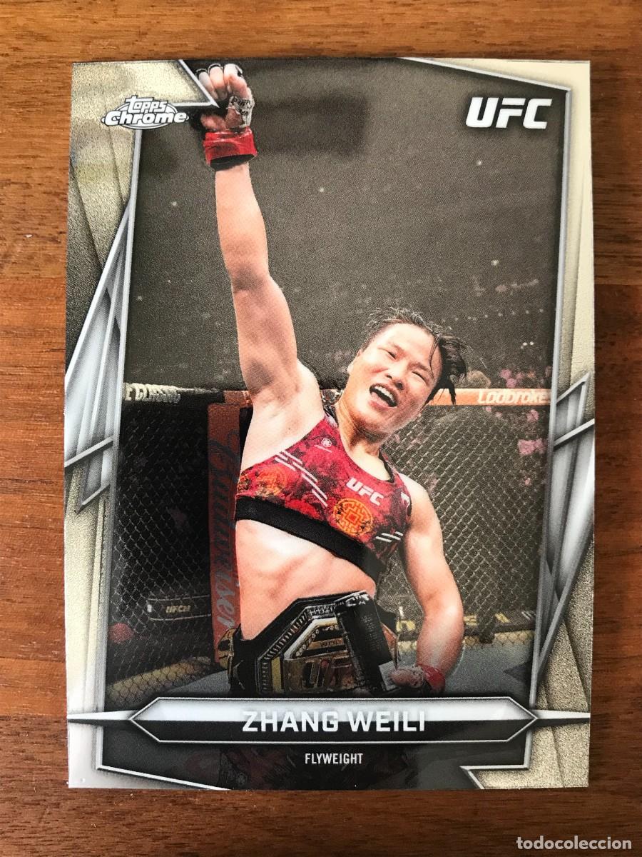 Cromos de Futebol: ZHANG WEILI - FLYWEIGHT - TOPPS CHROME UFC 2026 26
