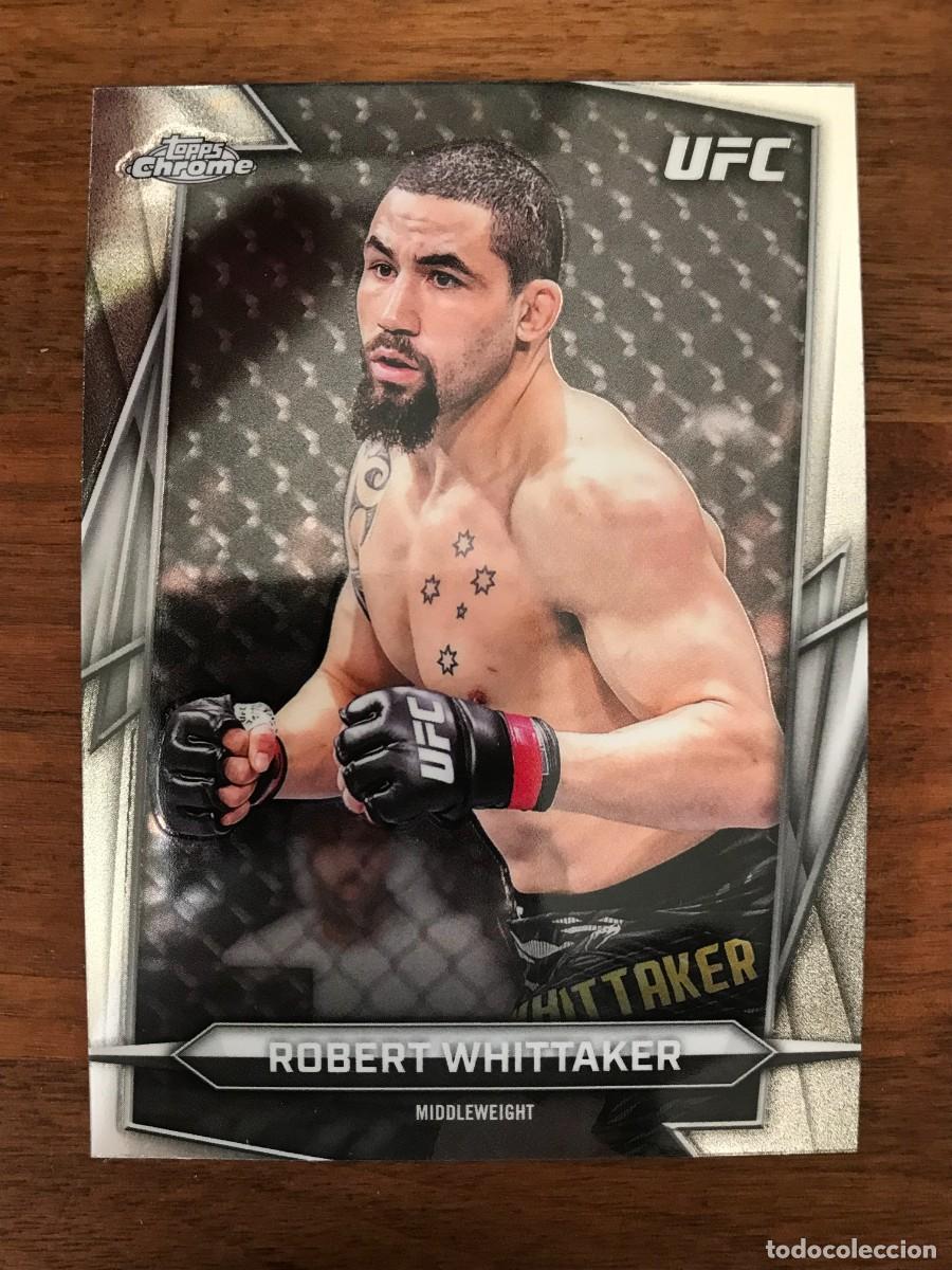 Cromos de Futebol: ROBERT WHITTAKER - MIDDLEWEIGHT - TOPPS CHROME UFC 2026 26