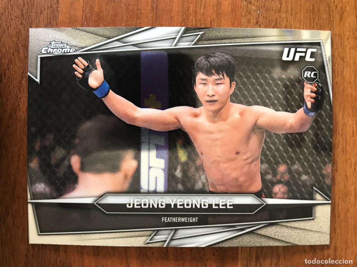 JEONG YEONG LEE - FEATHERWEIGHT - ROOKIE CARD - TOPPS CHROME UFC 2026 26