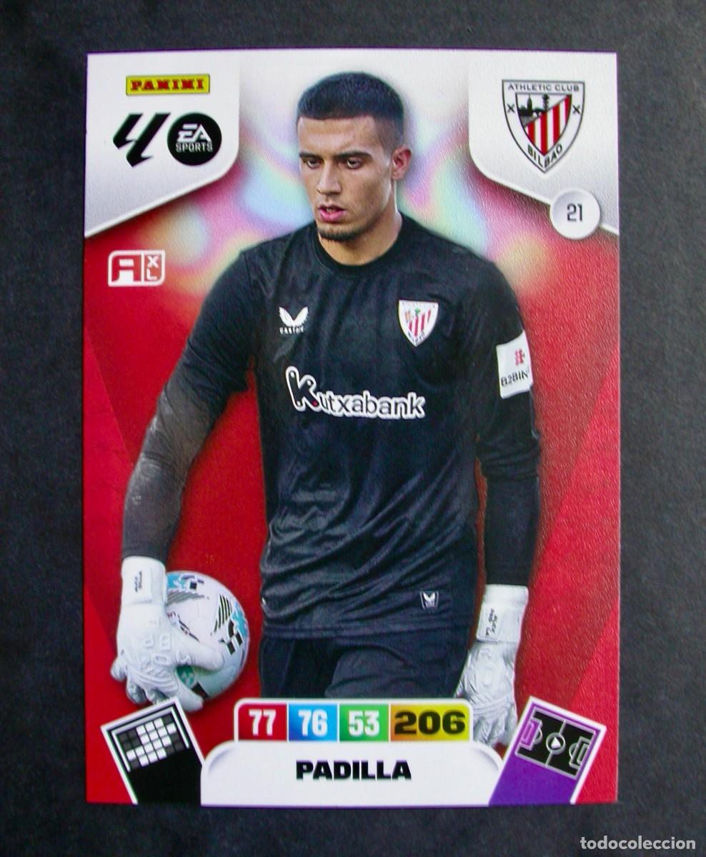 Cromos de Futebol: 21 PADILLA / ATHLETIC CLUB / ADRENALYN XL LIGA 2025-2026 25-26 / PANINI