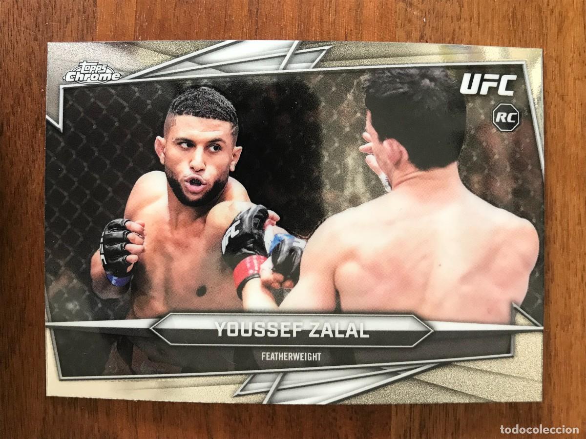 YOUSSEF ZALAL - FEATHERWEIGHT - ROOKIE CARD - TOPPS CHROME UFC 2026 26